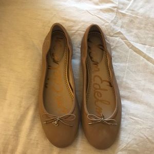 Sam Edelman Felicia Bow Leather Ballet Flats